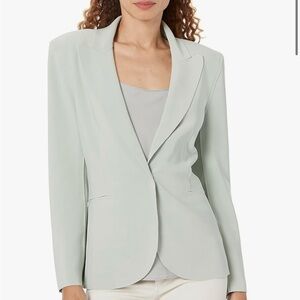 Norma Kamali Light Gray Blazer